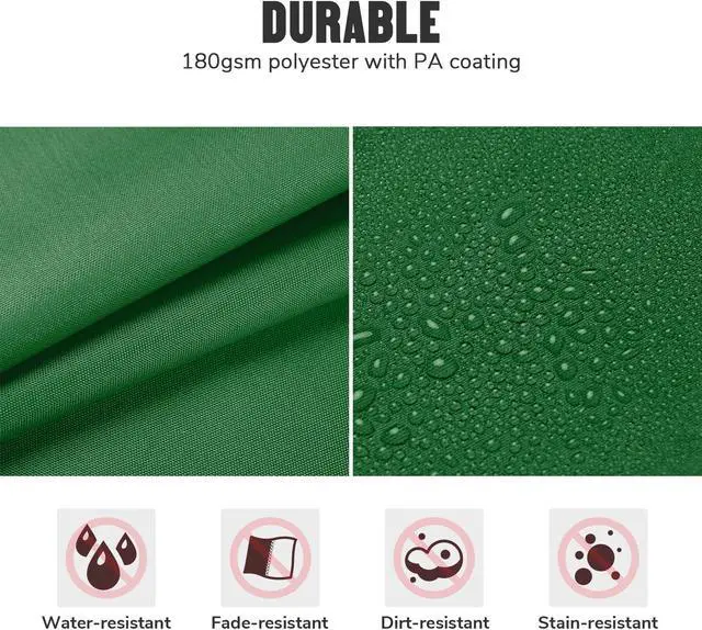 Alt view image 3 of 7 - InstaHibit  InstaHibit 9.6x9.6Ft Replacement Pop up Canopy Top UV30+ Tent Roof Outdoor Patio