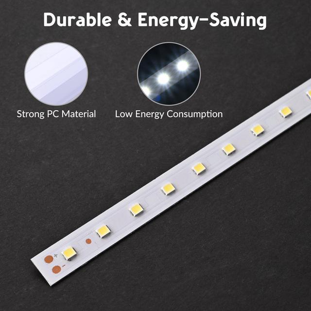Alt view image 3 of 7 - Hexagon LED Garage Light Honeycomb Car Detail Workshop Retail Light 72 Pack