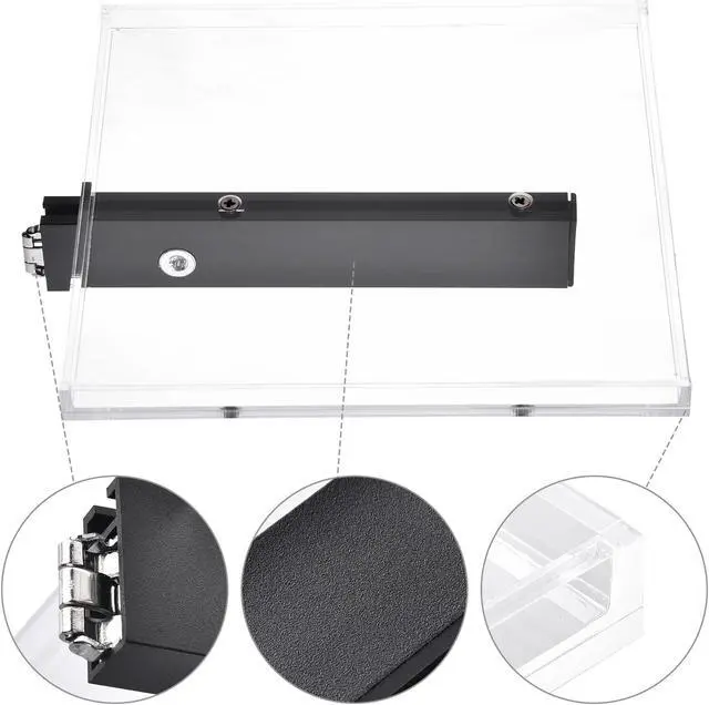 Alt view image 2 of 7 - Rectangular Serving Tray for Dual Use Prize Wheel Clear Acrylic Tradeshow Party