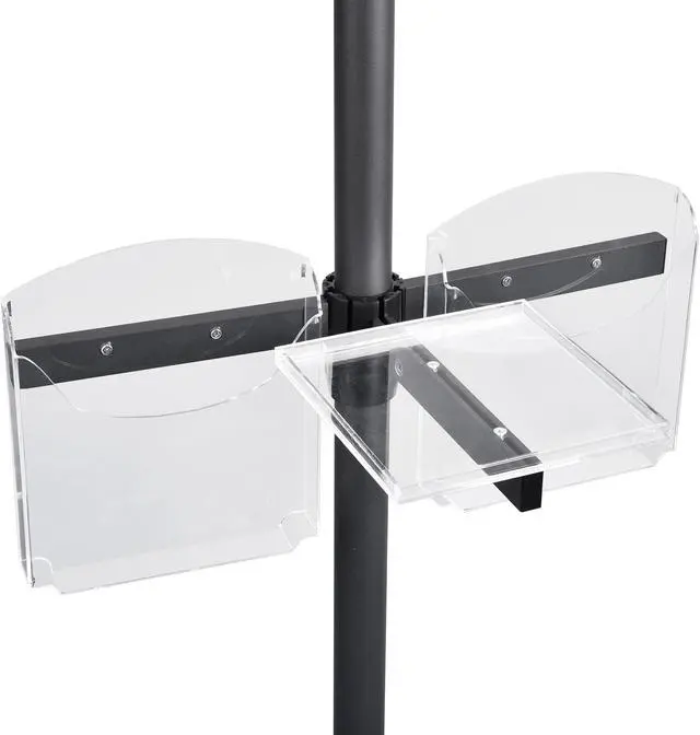 Alt view image 4 of 7 - Rectangular Serving Tray for Dual Use Prize Wheel Clear Acrylic Tradeshow Party