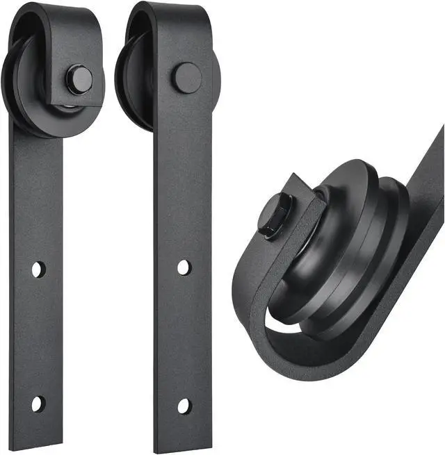 Sliding Door Kit Track Rail Length 1 2 3 4 5 6 Ft Sliding Door Double - View #5