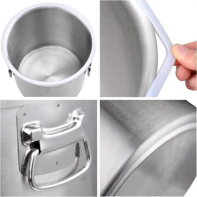 Alt view image 6 of 7 - 5 Gallon Stainless Steel Vacuum Chamber kit to Degass Urethanes Silicones Epoxies