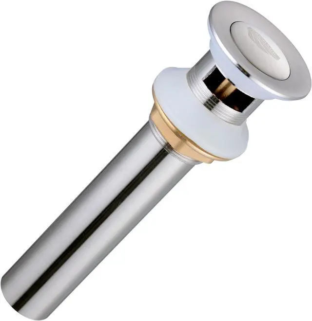 Alt view image 3 of 7 - Aquaterior Vessel Sink Faucet Single Handle Brushed Nickel Pop Up Drain Bathroom