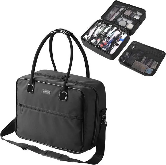Main image of Byootique Makeup Brush Bag Foldable Holder Organizer Portable Travel Artist Case