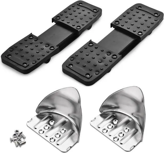 Main image of 1 Pair Stilt Soles & Heel Bracket Replacement Kit for Drywall Stilts Painting