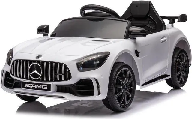 Main image of Yescom 12V Ride on Car Mercedes Benz AMG Sports Car with Remote Control, White