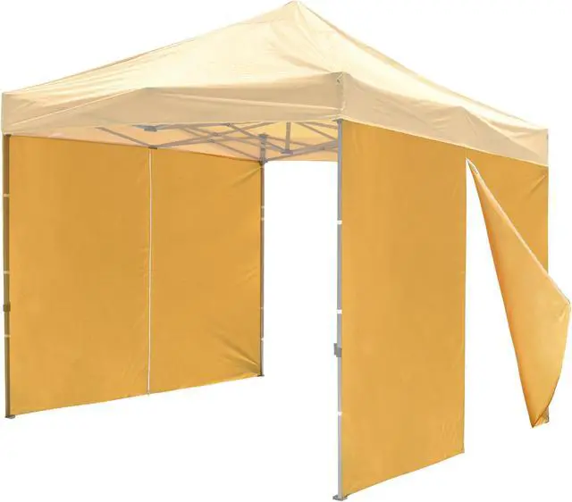 Main image of Instahibit 1080D Privacy Sidewall Zipper 120g UV30+ Fits 10x10fr Canopy 2 Pieces