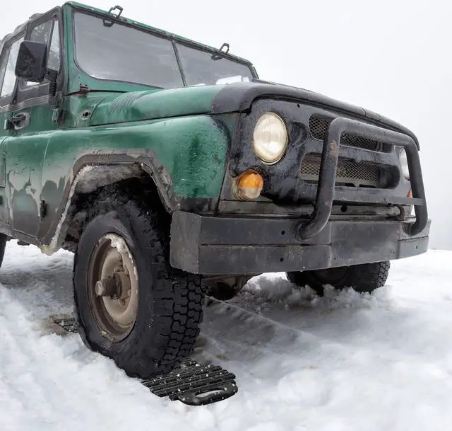 Alt view image 7 of 7 - Yescom 39"x11" Tire Traction Mats Emergency Recovery Track for Car Truck in Mud Snow