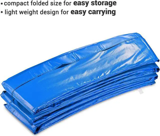 Alt view image 4 of 7 - Yescom 13 Ft Universal Replacement Round Trampoline Safety Pad PVC EPE Foam Protection
