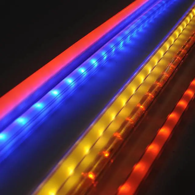 Alt view image 3 of 7 - DELight 3.3" Plastic U Channel System 20PCS Clear PVC Universal LED Track Mounting Holder for 9/16" Neon Flex Strip Light