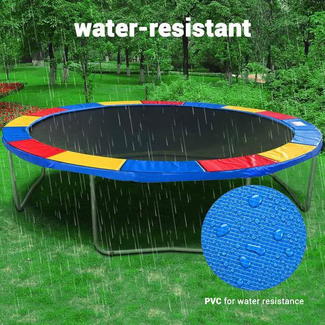 Alt view image 3 of 7 - Yescom 15 Ft Universal Replacement Round Trampoline Safety Pad PVC EPE Foam Protection
