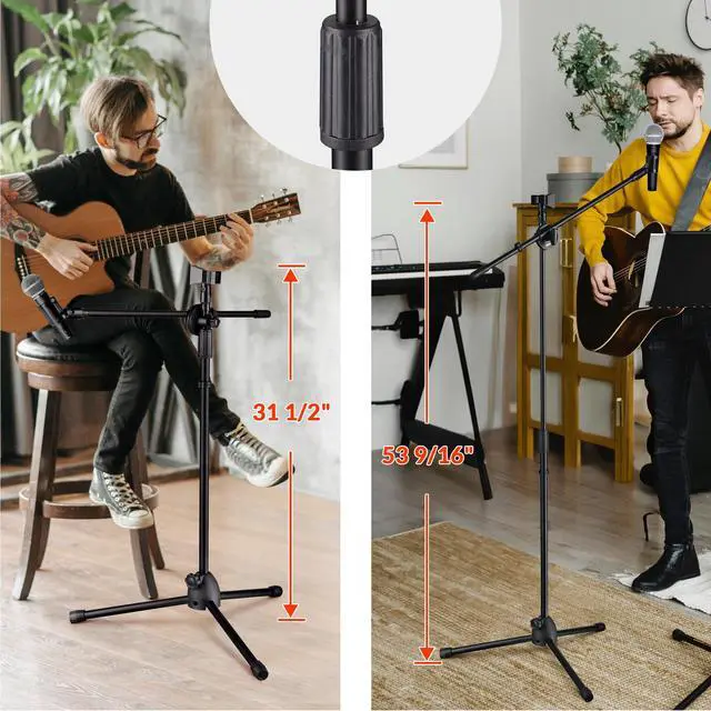 Alt view image 5 of 7 - 9U DJ Mixer Stand Adjustable Rack Mount Rolling Stage Cart Studio Music Show