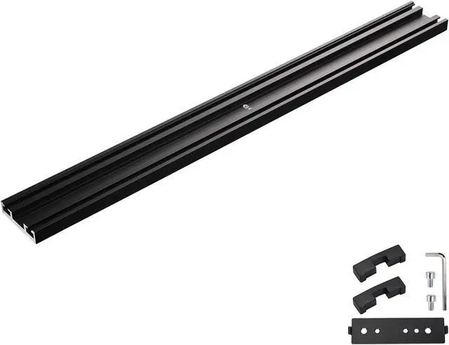 Main image of Yescom Monitor Holding Pole Dual Monitor Arm for PC Mobile Cart Medical Trolley Cart Black