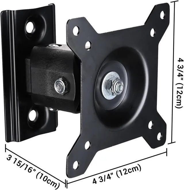 Alt view image 3 of 6 - Yescom VESA Mount Computer Monitor for PC Mobile Cart Adjustable Fits 10"-32" Screen