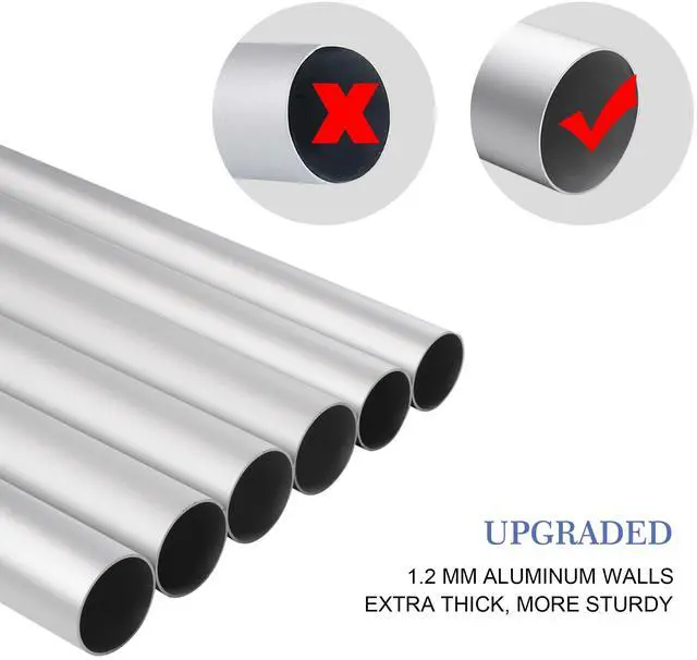Alt view image 4 of 7 - Yescom Bravery 20ft Sectional Flag Pole with Solar Light for Outside House Inground Yard Residential Silver