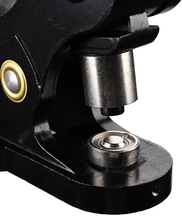 Alt view image 5 of 7 - Yescom Grommet Tool Kit 1/2" 3/8" 7/32" Solid Brass Eyelets Washers 900 pcs & Hole Puncher #0 #2 #4 Hand Press Machine