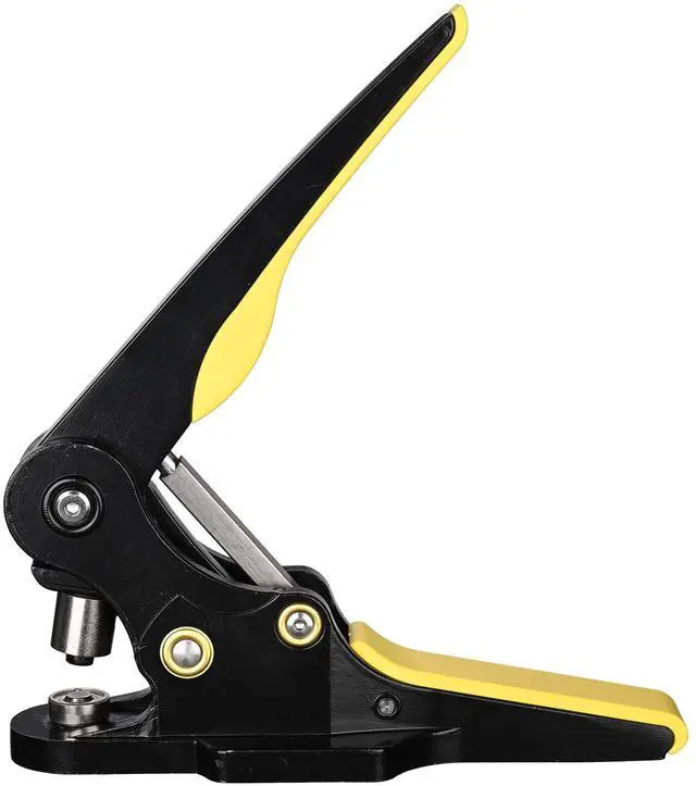 Alt view image 4 of 7 - Yescom Grommet Tool Kit 1/2" 3/8" 7/32" Solid Brass Eyelets Washers 900 pcs & Hole Puncher #0 #2 #4 Hand Press Machine