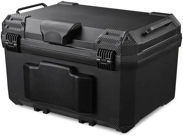 Alt view image 5 of 7 - AHR 65L Universal Motorcycle Tour Tail Box Scooter Trunk Storage Security Lock