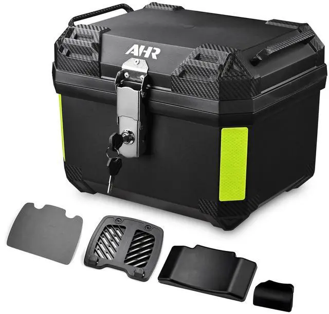 Main image of AHR 36L Universal Motorcycle Tour Tail Box Scooter Trunk Storage Security Lock