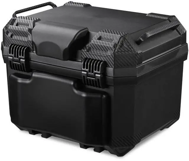 Alt view image 5 of 7 - AHR 36L Universal Motorcycle Tour Tail Box Scooter Trunk Storage Security Lock