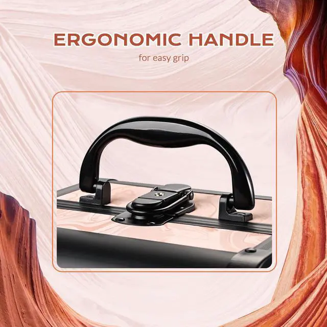 Alt view image 6 of 7 - Byootique Makeup Train Case Cosmetic Organizer w/ Mirror Tray Artist CB Dusk