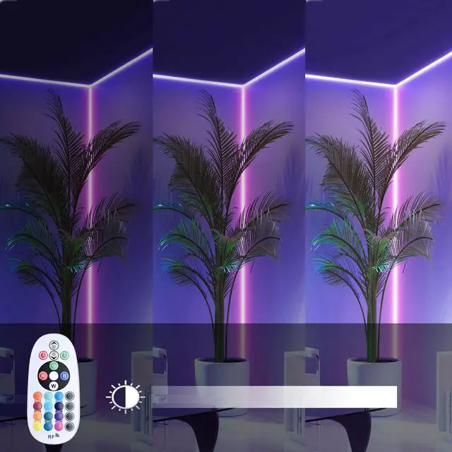 Alt view image 2 of 6 - Yescom DEL-CON03 2 Pack Controller with 24-Key Remote for RGB Neon Lights Models DEL-D50R, DEL-D100R, DEL-D150R