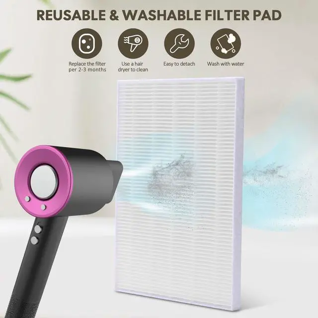 Alt view image 7 of 7 - Byootique 24W Nail Dust Collector Vacuum Cleaner Nail Vacuum Fan Nail Suction Dust Extractor with Reusable Filter for Nail Salon, Nail Artists, Nail Art Enthusiasts