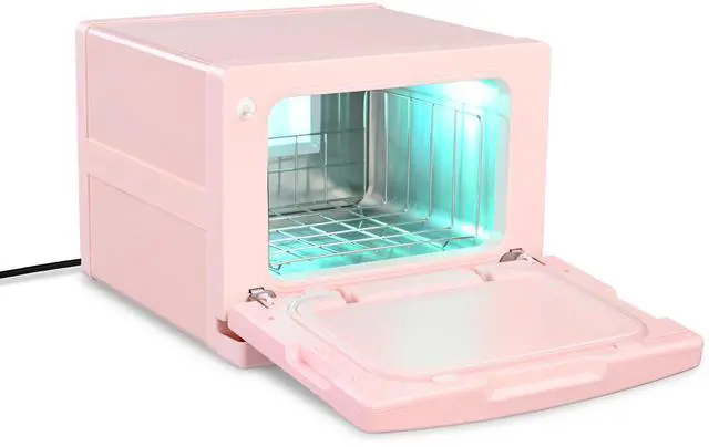 Main image of Byootique 8L Pink Towel Warmer Cabinet 2-in-1 Facial Towel Heater Compact Facial Towel Heater  With UV Sterilizer Spa Nail Salon