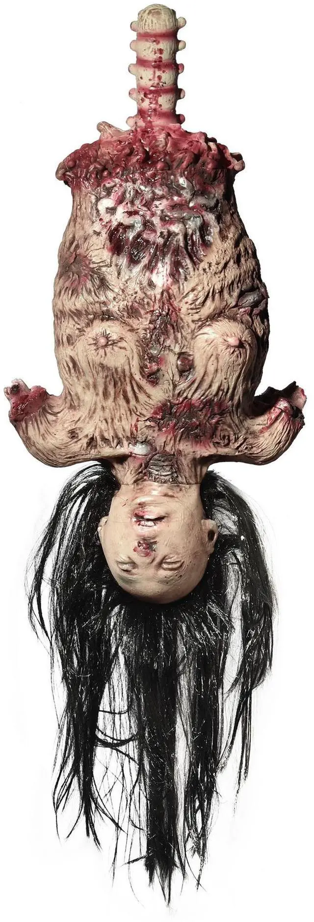 Main image of 32" Animated Halloween Prop Hanging Ghost  Limbless Woman Corpse Hanging Half Body Haunted House Party Yard Decor 2025