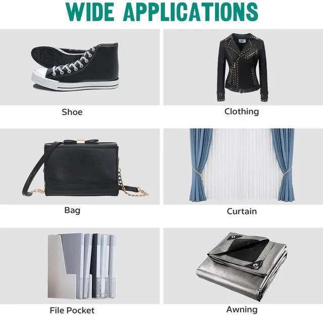 Alt view image 7 of 7 - Yescom Grommet Tool Kit 4900pcs Brass Eyelets Washers #0/#2/#4 Die Hole Puncher Hand Press Machine for Fabric Crafting