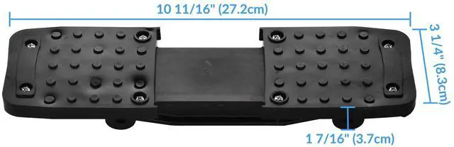 Alt view image 5 of 7 - 1 Pair Stilt Soles & Heel Bracket Replacement Kit for Drywall Stilts Painting