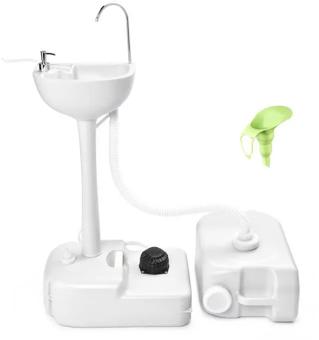 Main image of Yescom 17L Portable Sink Hand Wash Station with Pump 24L Water Tank Hand Washing Outdoor Camping