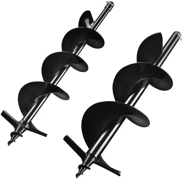 Main image of Yescom 6" 8" Earth Auger Bit Kit Bulb Planter Tool for Planting Flower Fence Post Spiral Hole Digger Gardening Project