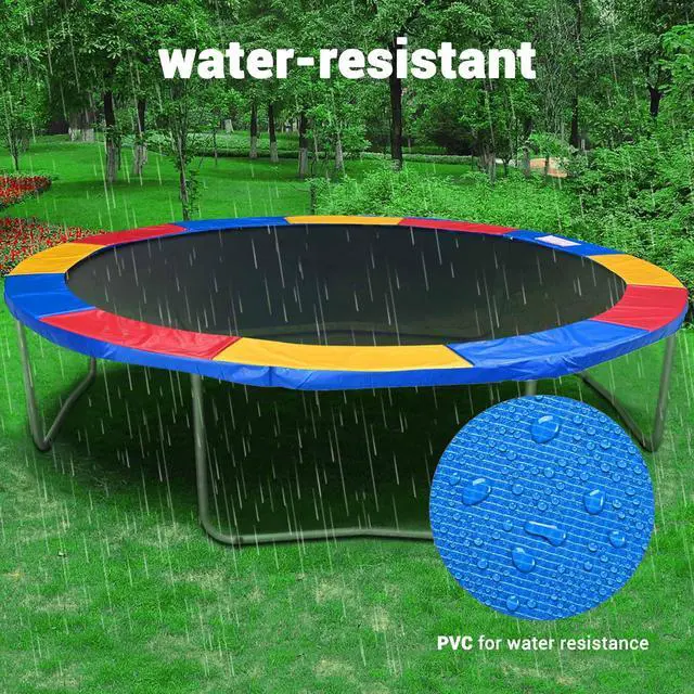 Alt view image 3 of 7 - Yescom 14 Ft Universal Replacement Round Trampoline Safety Pad PVC EPE Foam Protection