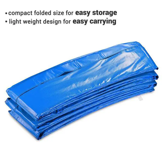 Alt view image 4 of 7 - Yescom 13 Ft Universal Replacement Round Trampoline Safety Pad PVC EPE Foam Protection