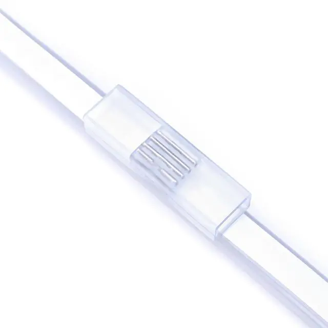 Alt view image 3 of 5 - Yescom DEL-P03 10Pcs 4 Pin Connectors Accessories for 8x18mm Neon Lights Models DEL-D50R, DEL-D100R, DEL-D150R