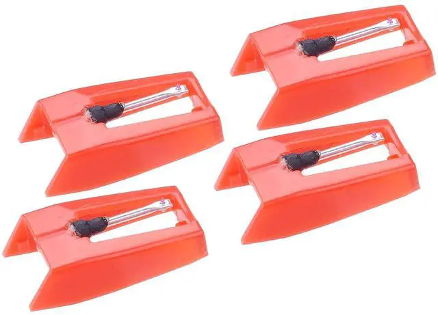 Main image of Yescom Pack of 4 Replacement Stylus Turntable Needle for Vinyl Record Player Ruby Tipped