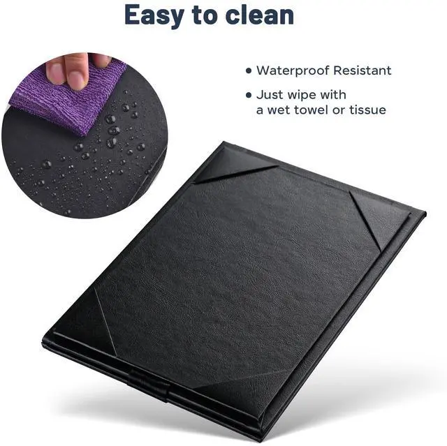 Alt view image 6 of 7 - 10Pcs 4"x 6" Double-sided Table Tent Holder Menu Holder A-Frame Restaurant Black