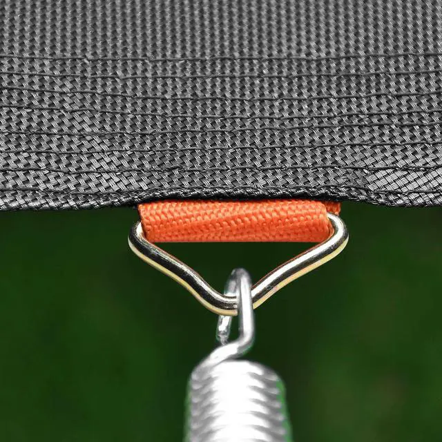 Alt view image 7 of 7 - 12.1' Round Trampoline Mat Replacement w/ 96Ring 8.5" Spring Weatherproof Jumping