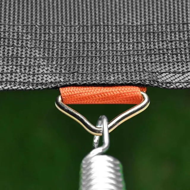 Alt view image 4 of 7 - Yescom Trampoline Replacement Mat W/72V-Ring For 12ft Trampoline Frame 5" Spring, UV Resistant 8 Row Stitch Jumping Mat