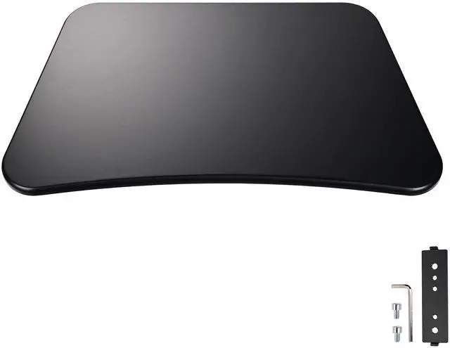 Main image of Yescom Sliding Desktop Keyboard Tray for PC Mobile Cart Medical Trolley Cart Office Black