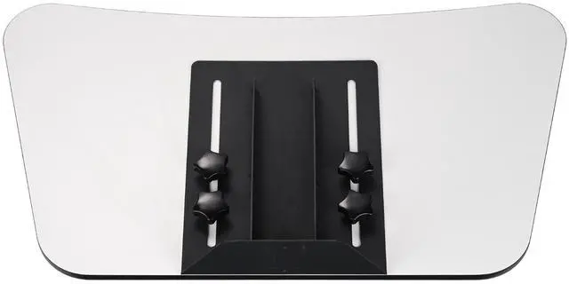 Alt view image 2 of 6 - Yescom Sliding Desktop Keyboard Tray for PC Mobile Cart Medical Trolley Cart Office Black