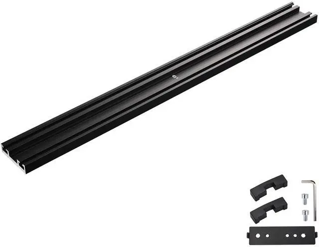 Main image of Yescom Monitor Holding Pole Dual Monitor Arm for PC Mobile Cart Medical Trolley Cart Black