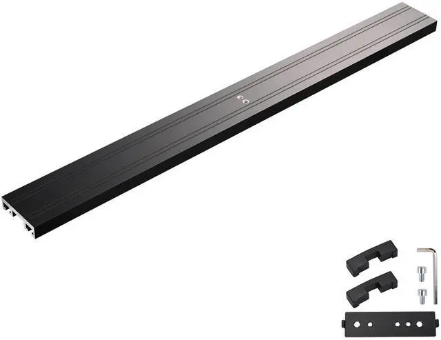 Alt view image 2 of 6 - Yescom Monitor Holding Pole Dual Monitor Arm for PC Mobile Cart Medical Trolley Cart Black