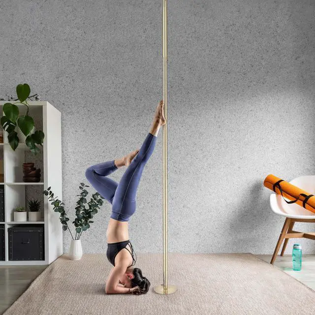 Alt view image 2 of 5 - Yescom 500mm Steel Dancing Pole Extension for 45 mm Spinning Pole Home Club Gold