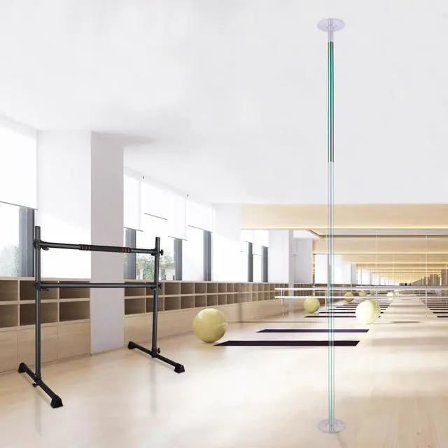 Alt view image 6 of 7 - Yescom 3.4 FT New Chrome Dancing Pole Extension for 45 mm Professional Pole Fitness Spinning Pole Accessories, Colorful