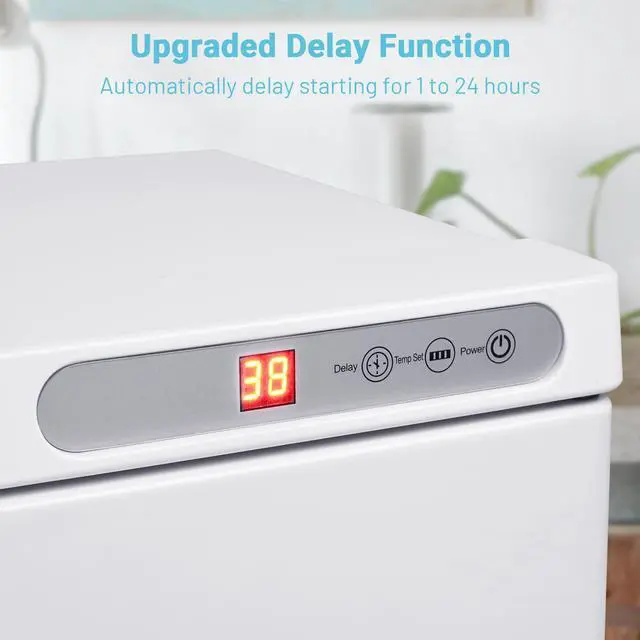 Alt view image 2 of 7 - Byootique 23L Portable Hot Towel Warmers Spa for Barber Shop with Heater Delay Facial Nails Salon Massage Esthetician Home