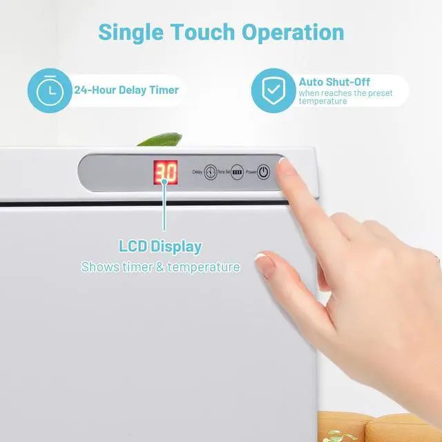 Alt view image 3 of 7 - Byootique 23L Portable Hot Towel Warmers Spa for Barber Shop with Heater Delay Facial Nails Salon Massage Esthetician Home