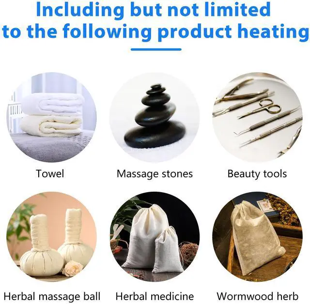 Alt view image 6 of 7 - Byootique 46L Dual Cabinet Hot Towel Warmer UV Sterilizer Massage Nail Salon Spa Facial