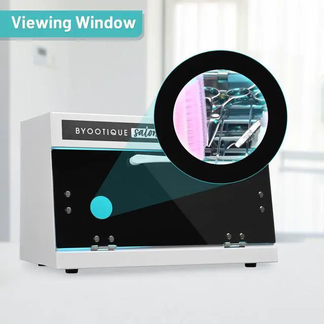 Alt view image 2 of 7 - Byootique 13L UV Sterilizer Cabinet Towel Large Capacity For Beauty Tools Baby Bottle Towel Beauty Facial Spa Salon Manicure Nail Tool Home